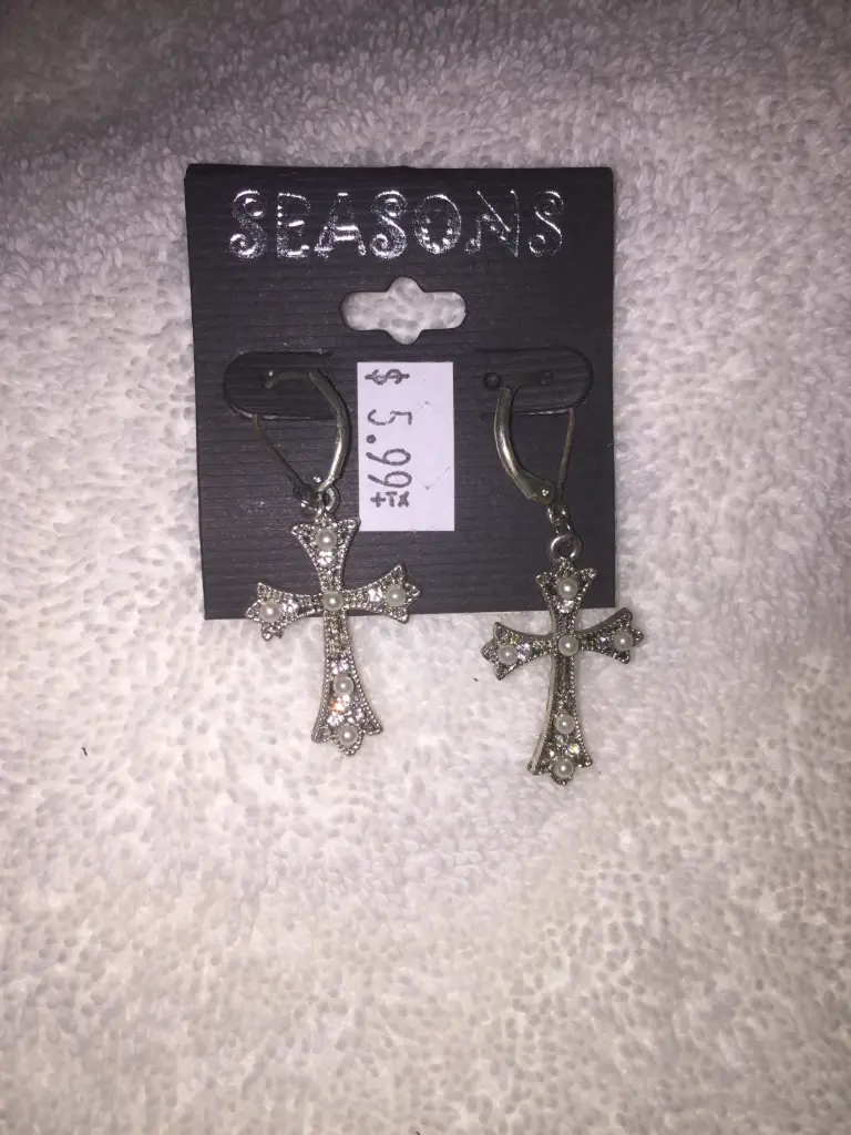 Cross Earrings