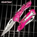 Rampage Pink Atomica Assisted Opening Pocket Knife - UC3303