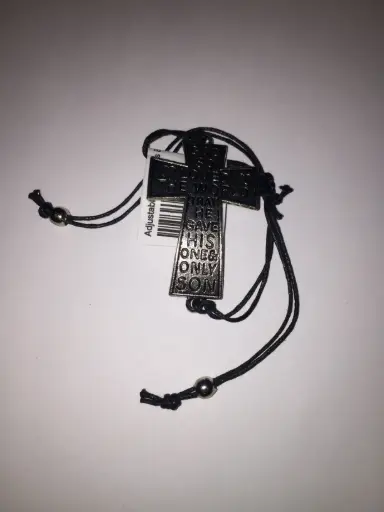 [13663827] Adjustable Word Cross Bracelets