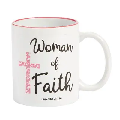 [13939894] Woman of Faith Ceramic Mug